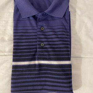 PGA tour polo shirt purple no tag size large